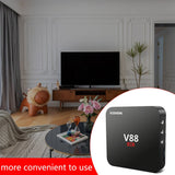 V88 Smart TV Set-Top Box Android 4K Quad-Core 2G 16G Wifi Media Player TV Box Home Theater