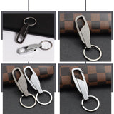 4Pcs Key Buckles Bag Hanging Adorns Key Rings Waist Belt Buckles Key Pendants men's car key chain household hook Accessories