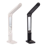 LED Desk Lamp, Eye Protection Reading Folding Lights Contact Bedroom Bedside Lamp with Charging and Plugging