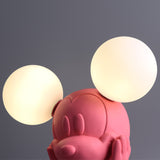 Cartoon Mouse Table Lamp Designer Nordic Living Room Children's Princess Room Bedside Lamp Net Red Cute Dimming Night Light