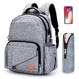 2020 Simple Business Mummy Bag Multifunction Diaper Bag Large Capacity Bag for Mom Fashion Baby Stroller Bag Hanimom