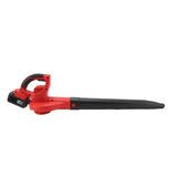 Leaf Blower Lengthened Nozzle Porous Ventilation DC 21V ABS Blower for Home