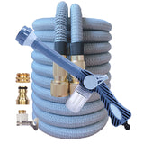 16FT-150FT High Pressure Garden Hose Expandable Magic Flexible hose Foam pot Spray Gun Car Wash Water Pipe Hoses Irrigation Tool