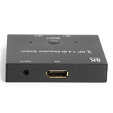Displayport Splitter 8K/60Hz Audio Video Sync DP1.4 Bi-Direction Switch Adapter for Household Computer Accessories