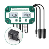 6 in 1 Water Quality Tester WiFi PH EC TDS SALT SG.Temp Meter Multifunction Smart Aquarium Monitor Tester Tuya APP Control US/EU
