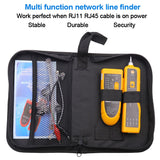 RJ11 RJ45 Multifunction Line Finder Handheld Cable Tester for Network Maintenance Collation Telephone Line Test