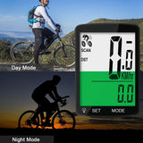 Bike Bicycle Computer Wireless Bike Waterproof Odometer Cadence Sensor 2.8Inch LCD Cycling Speedometer Heart Rate