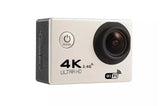 Ultra HD 4K Action Camera WiFi 12MP 2.0 Inch 30M Go Waterproof Pro 170D Helmet Bicycle Video Recording Camera Sports Cameras