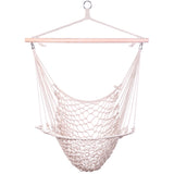 2pcs Nordic Cotton Rope Hammock Chair Indoor Outdoor Kids Swing Bed Garden Beach Single Hammock