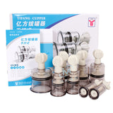 Twist Rotary Cupping Set Ventouse Anti Cellulite Vacuum Physical Therapy Acupoint Cupping Cups Body Massage Suction Cup Massager