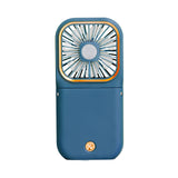 Multifunction Handheld Mini Portable Fan USB Charging With mobile Phone Holder Power Bank Halter Neck Desktop Ventilation Fans