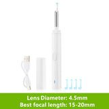 Wireless WiFi Ear Pick Otoscope Camera Borescope Luminous Ear Wax Removal Cleaning Teeth Oral Inspection Health Care 3.0/5.0MP