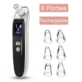 Electric Blackhead Remover Blackhead Acne Vacuum Cleaner Pore Skin Care Tools Nose Face Deep Cleansing Suction Machine Set