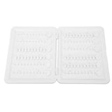 Nail Color Display Book  Nail Tips White White Free Disassemble Nail Polish Display Tips Plastic Material with Nail Strips for