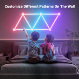 Smart DIY Splicing Light Tuya Smart Life APP Work with Alexa Google Home Yandex Alice Music Sync RGBW TV Wall LED Lamp for Home