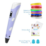 Original DIY 3D PenSafe and environmentally friendly 3D Pen With 1.75mm PLA Filament Creative Toy Birthday Gift Souptoys