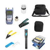 Fiber Optic Tool Kit Locator Power-Meter FTTH tools Cleaver Fibra Optica Visual-Fault Cable-Cutter FC-6S CFS-3 10MW