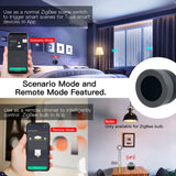 Tuya ZigBee Intelligent Knob Switch Wireless Automation Scenario Scene Switch Button Controller Mobilephone APP Control