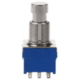 2 Pcs Guitar Effect Switches 9-Pin 3Pdt Guitar Effects Pedal &amp; 1 Pcs Guitar Effects Aluminium Stomp Box