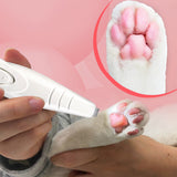 Dog Hair Clippers Professional Pet Trimmer Dog Growing Clipper USB Rechargeable Butt Ear Eyes Foot Hair Cutter Remover Low-noise