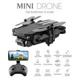 LS MIN Drone Aerial Photography Wifi Fpv Combo 4K HD Dual Camera GPS Height Hold Quadcopter Gift Toy Remote Control Plane