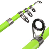 Epoxy Resin Rock Fishing Rod Telescopic feeder pole Spinning Carp Portable travel ultralight 1.2M 1.5M Fishing Rod Fish Tackle