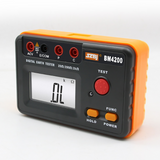 BM4200 grounding resistance tester Digital grounding resistance meter Megger lightning protection tester High precision