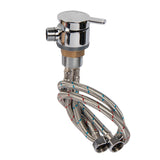 1Set 316SS Hot &amp; Cold Faucet Spray Hose Kit for RV Trailer Campervan Boat RV Trailer Spa Beauty Salon Shampoo Bowl Sink