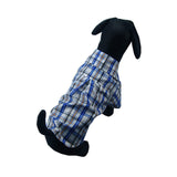 2021 new Dog clothes pet for small dogs Clothing cats french bulldog Hawaiian shirts alive Beach T-shirt Plaid with collar cute