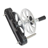 New Speargun Reel Split Spearfishing Rope Speargun Wheel Capacity 50M Fish Line on for Spearfishing Rope Reel Wheel