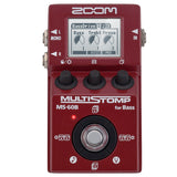 ZOOM MS-60B integrated stomp bass guitar single piece effector, multi effect pedal, suitable for guitar and bass guitar brand