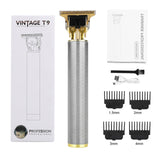 LCD Hair Clippers Professional Hair Cutting Machine Hair Beard Trimmer For Men Barber Electric Shaving T-Outliner Men
