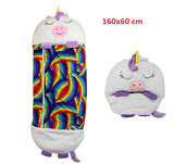 Sleeping Bag Sleep Sack Animal Plush Pillow Boy girl Shark Blanket Kids Sleep Bag For Napper Boys Girls Birthday Gifts