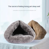 Home Basket Pet Bed Super Soft Dog Washable Plush Dog Kennel Deep Sleep Cat Litter Mat House Sofa Suits For Dog Chihuahua Cats