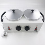 Double Depilatory Wax Heater Melting Machine Paraffine Warmer SPA Epilator Hair Removal Tool
