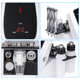 Diamond Microdermabrasion Facial Machine Oxygen Jet System Hydrafacial Water Dermabrasion Device Vacuum Blackhead Removal
