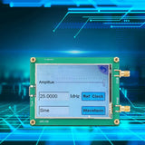 AD9833 TFT Full Touch Screen Signal Generator DDS Source Dot Frequency For Sine/Triangle Arbitrary Waveform Generator