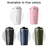 510ml Thermos Flask Coffee Mug Dobble Thickened Big Car Thermos Mug Travel Thermo Cup Thermosmug For Gifts Vacuum Flask