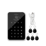 433MHz Wireless Keyboard Touch Pad Doorbell Button For G50 / G30 / PG103 / W2B WiFi GSM Alarm RFID Card Rechargeable