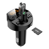 DC 5V 3.1A Car Charger Bluetooth Handsfree Coche Kit FM Transmitter Support USB Driver TF Card Auto MP3 Player