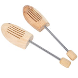 High Quality Adjustable Wooden Shoe Trees Men Women Shoe Tree Stretcher Shaper Professional Foot File Pedicure Tool for 40-42
