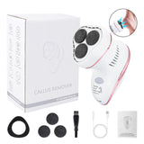 Electric Feet Callus Remover Rechargeable Portable Electronic Foot File Pedicure Tools Feet Care Dry Skin Waterproof Design Gift