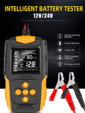 TK-100 Car Battery Tester 12V 24V Digital Vehicle Cranking Charging Scanner Diagnostic Battery Measurement Analyzer