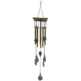 Bronze wind chime metal multi-tube large hanging bell home pendant