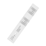 High Accuracy Cartridge Alignment Protractor Tool Acrylic LP Phono Cartridge Stylus Alignment Protractor for Measurement