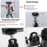 Webcam Tripod Retractable Adjustable Tripod With 1/4 Inch Thread Tripods With Logitech C920/C920E/C925e/C930 360 Degree Rotation