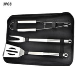 Stainless Steel BBQ Tools Set 3/5/7/9/16/18/20Pcs Barbecue Grilling Utensil for Outdoor Camping Cooking Tools Kit BBQ Utensils