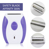 USB Rechargeable Hand Shaver Hair Remover Electric Female Painless Epilator For Face Remover Hair Removal Bikini Trimmer Legs