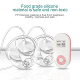 Electric Breast Pump Double Silent Wearable Automatic Milker USB Rechargable Hands-Free Portable Milk Extractor Baby Breastfeedi