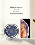 Small Ceiling Fan Portable Wall-Mounted Fan USB Desktop Fan Outdoor Students Mini Wireless Suspended Air Circulation